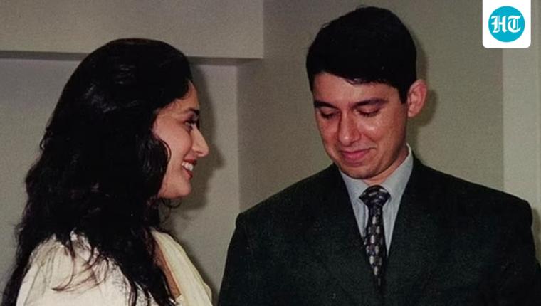 Madhuri Dixit and Shriram Nene Celebrate 27th Anniversary