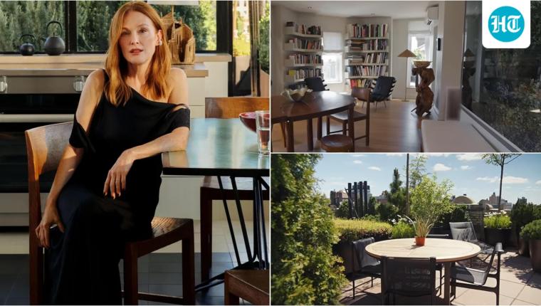 Step Inside Julianne Moore's Art-Filled New York Apartment