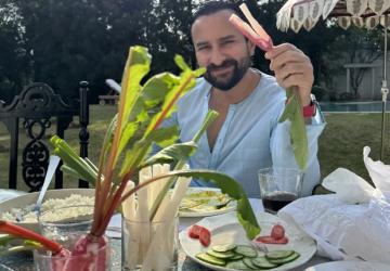 Saif Ali Khan Shares Farm-to-Table Meal and Poolside Photos on Instagram