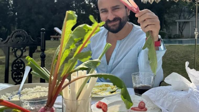 Saif Ali Khan Shares Farm-to-Table Meal and Poolside Photos on Instagram