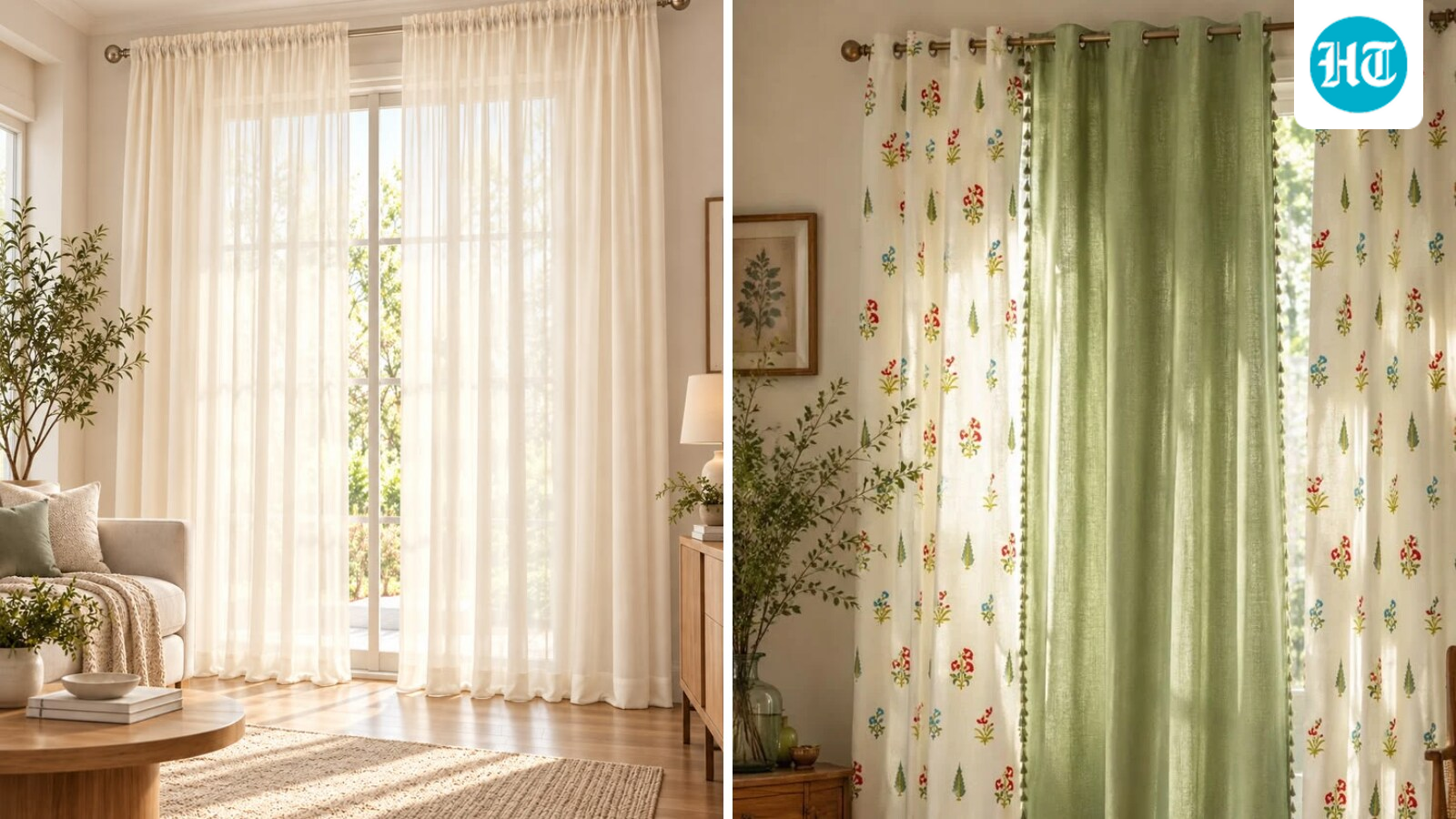Curtains for the living room: 7 stylish options to elevate your interiors