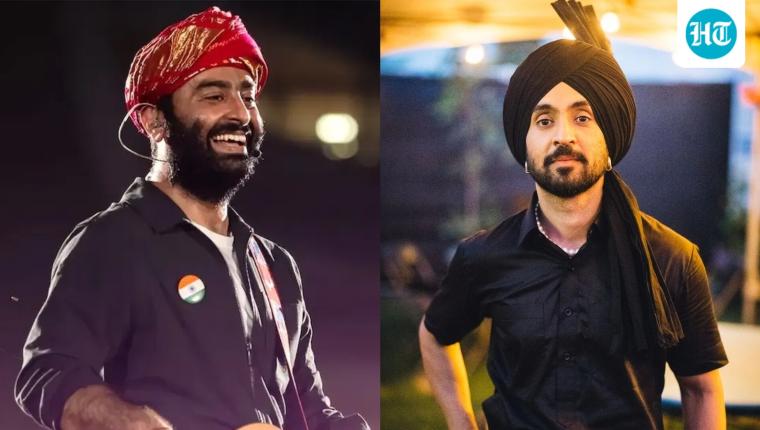 Arijit Singh and Diljit Dosanjh Prepare for India Concerts with Very Different Ticket Prices