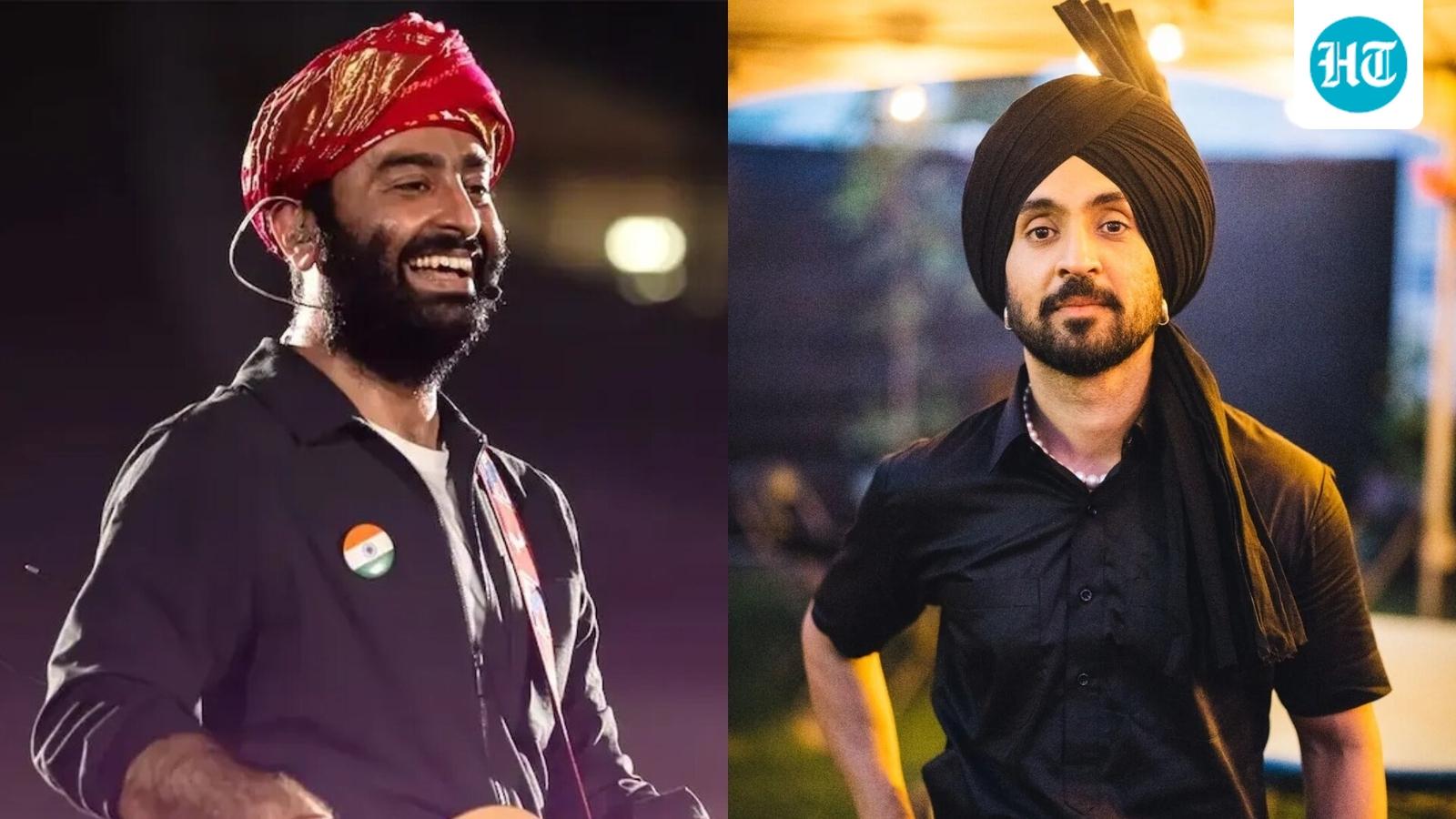 Arijit Singh and Diljit Dosanjh Prepare for India Concerts with Very Different Ticket Prices