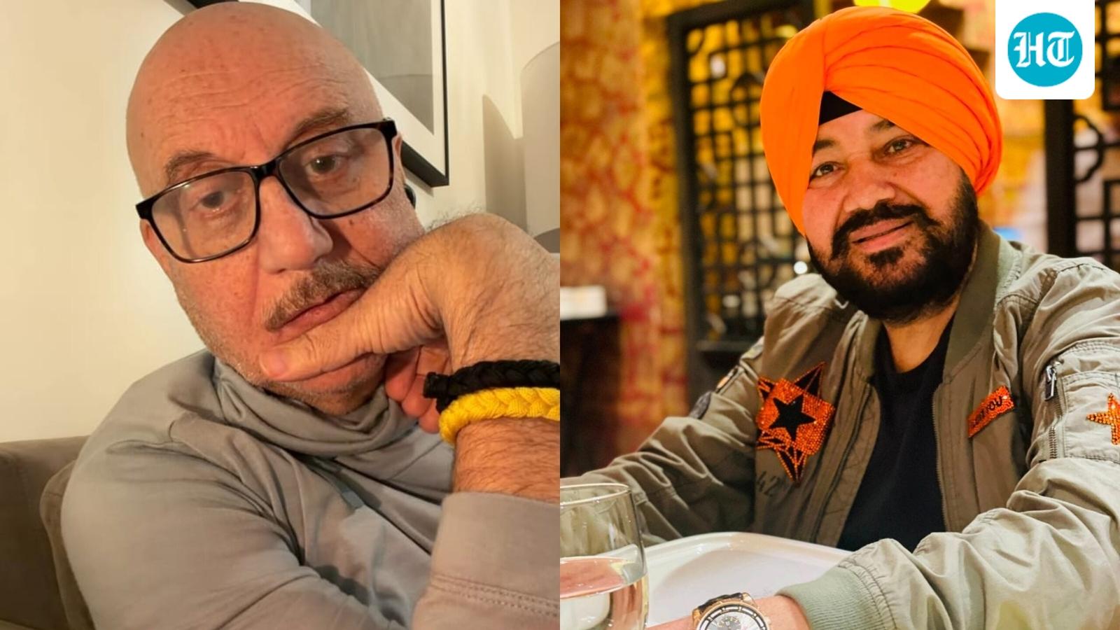 Anupam Kher Defends Daler Mehndi After Minister's Criticism