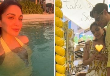 Kiara Advani Shares Photos from Family Holiday with Sidharth Malhotra and Daughter Saraayah