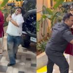 Amitabh Bachchan Greets Fans Outside His Home