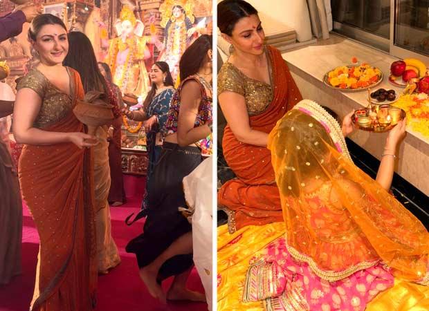 Soha Ali Khan Celebrates Durga Puja and Dussehra with Family