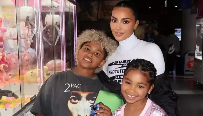 Kim Kardashian Reveals She Employs Five Nannies to Help Raise Her Four Children