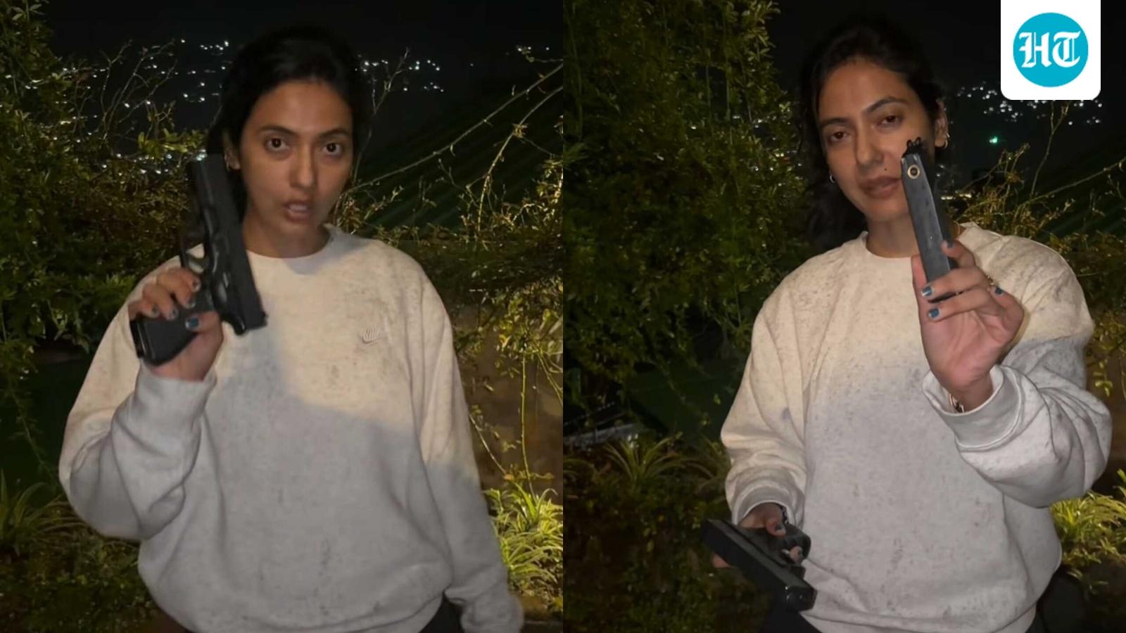 Disha Patani's Sister Khushboo Advises Girls to Use Air Pistol for Self-Defence