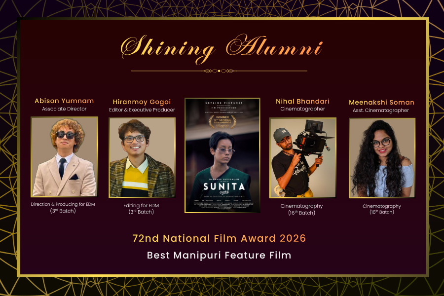 SRFTI Alumni Contribute to National Award-Winning Film ‘Sunita’ at the 72nd National Film Awards