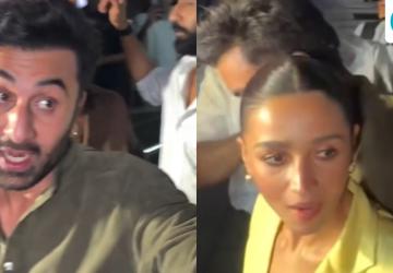 Ranbir Kapoor Loses Cool at Paparazzi During Outing with Alia Bhatt and Vicky Kaushal