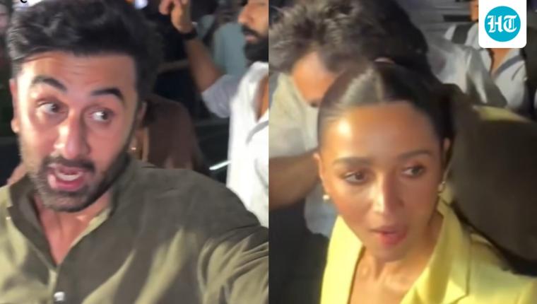 Ranbir Kapoor Loses Cool at Paparazzi During Outing with Alia Bhatt and Vicky Kaushal
