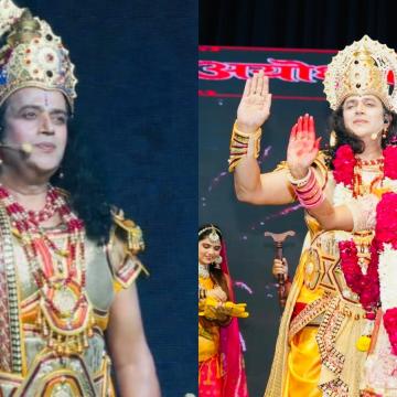 Ravi Kishan Plays Lord Rama at Delhi’s Ayodhya Ki Ramleela
