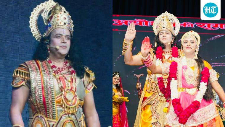 Ravi Kishan Plays Lord Rama at Delhi’s Ayodhya Ki Ramleela
