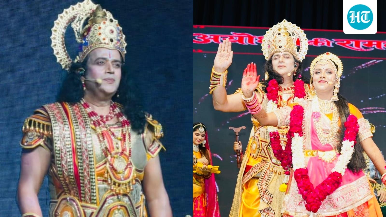 Ravi Kishan Plays Lord Rama at Delhi’s Ayodhya Ki Ramleela