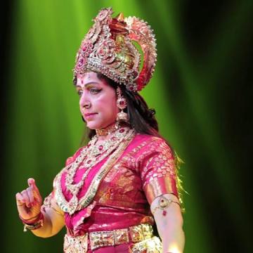 Hema Malini Performs Dance Ballet 'Durga' in Hyderabad for Navratri