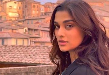 Saiee M Manjrekar Travels to Estonia for Upcoming Romantic Drama
