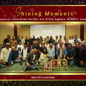 SRFTI and FTII Alumni Unite at IFFI 2025 in Goa