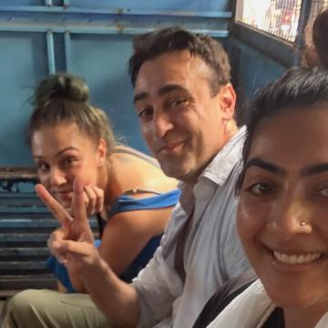 Imran Khan and Lekha Washington Detained During Mumbai Protests