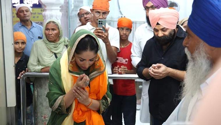 Yami Gautam Dhar Visits Patna Sahib Gurudwara Ahead of Nayyi Navelli Release