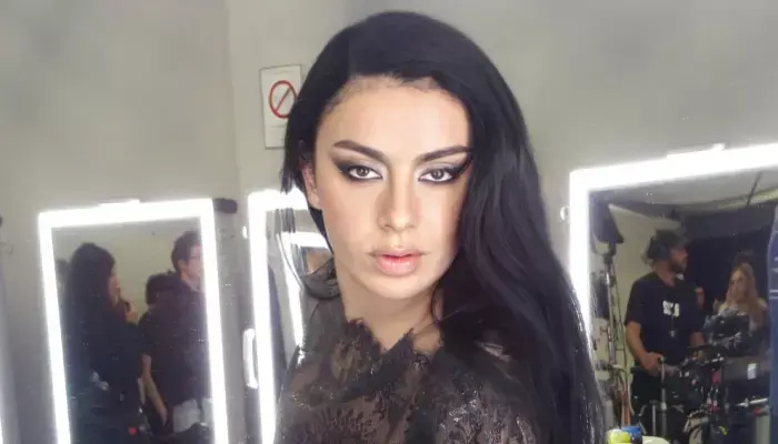 Charli XCX Experiences Wardrobe Malfunction at the 2026 VMAs in Custom Saint Laurent Look