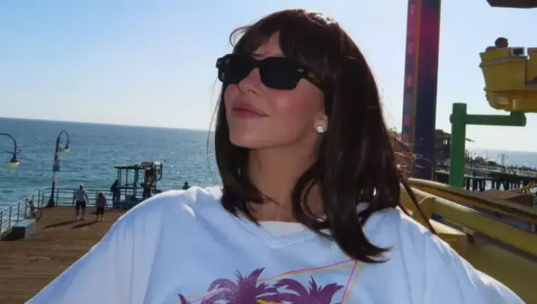 Sydney Sweeney Goes Undercover in a Brunette Wig for Santa Monica Pier Outing