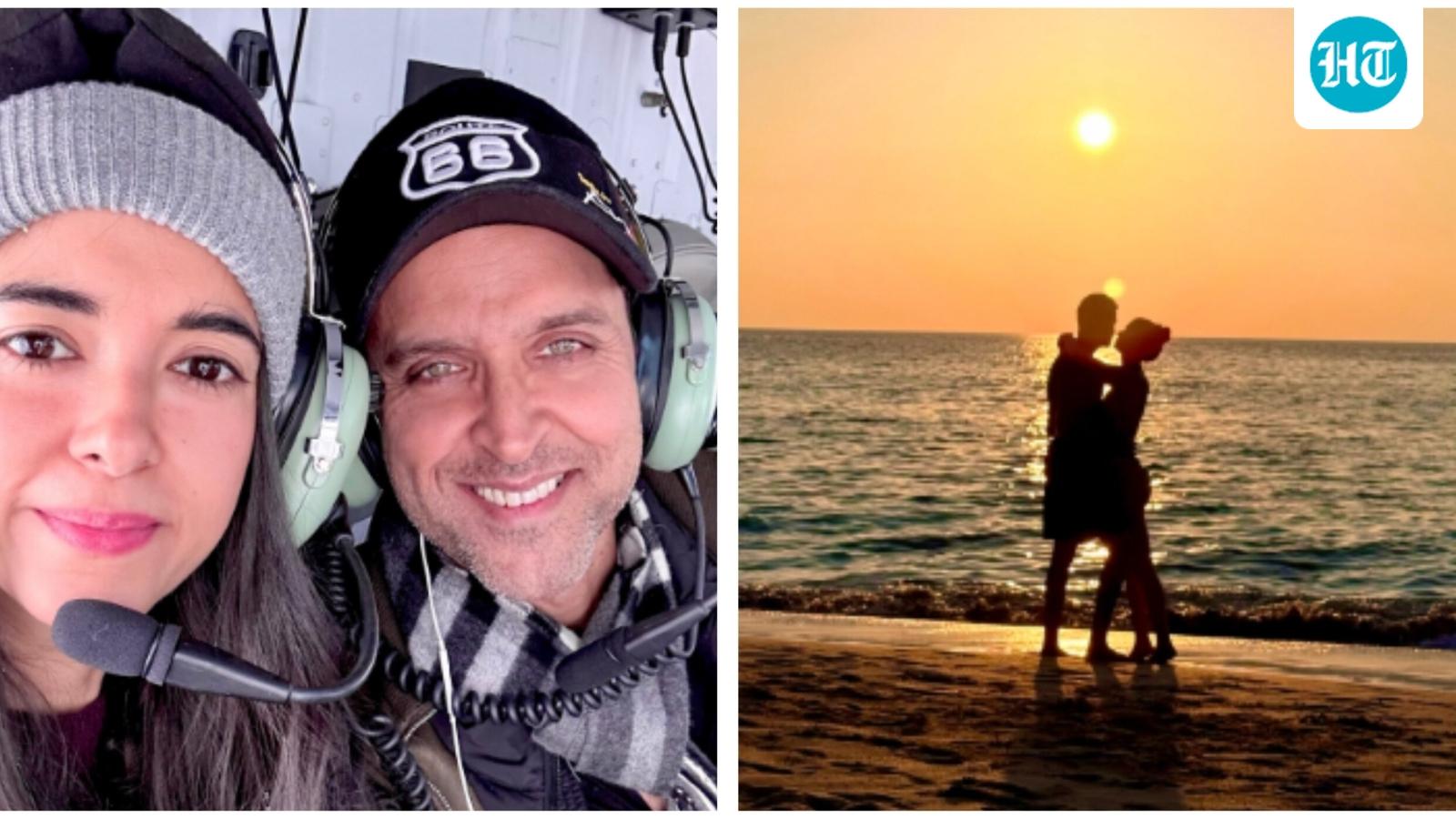 Hrithik Roshan Shares Unseen Photos With Saba Azad for 5th Anniversary