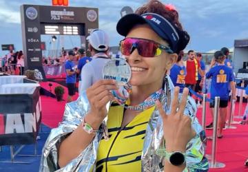 Saiyami Kher Completes Third Ironman 70.3 in Italy