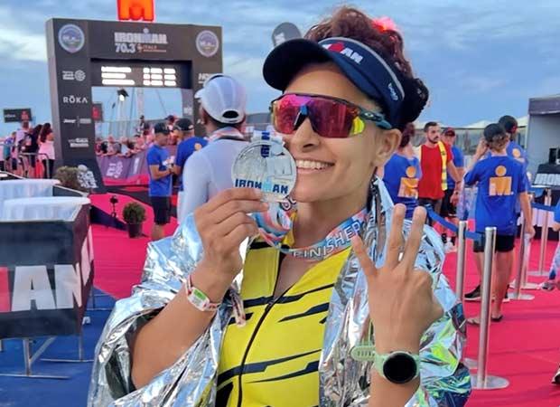 Saiyami Kher Completes Third Ironman 70.3 in Italy