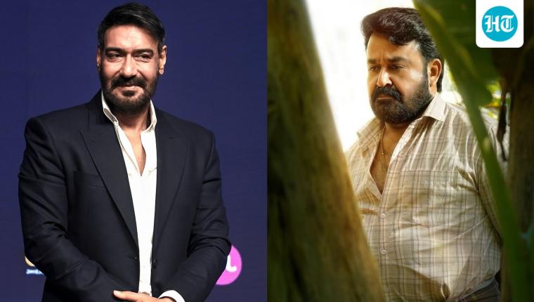 Ajay Devgn Seeks Mohanlal's Approval for Drishyam 3