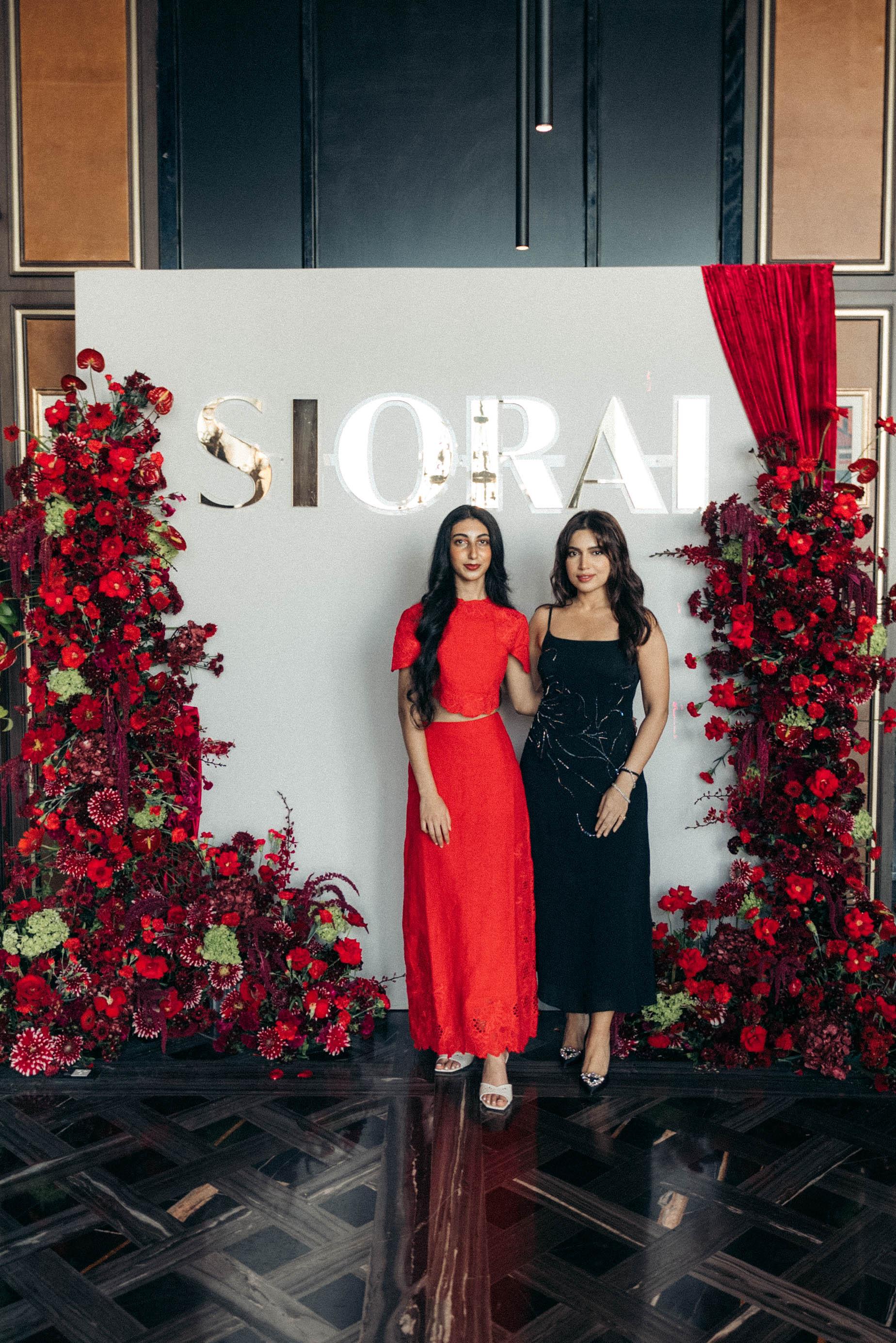 Bhumi Pednekar and Alayna Zaid (Founder, Siorai)